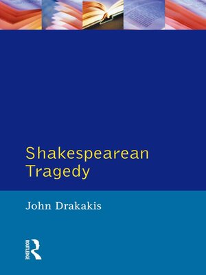 cover image of Shakespearean Tragedy